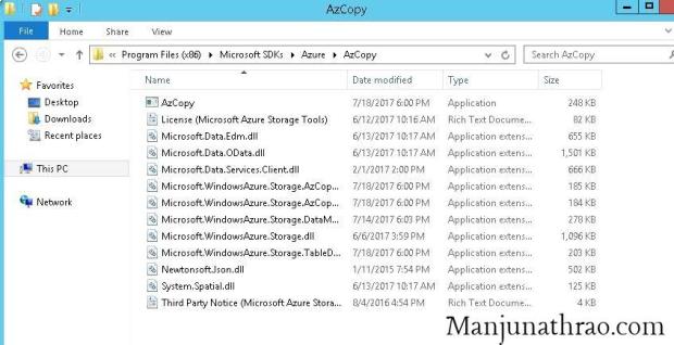 azcopy_istalled